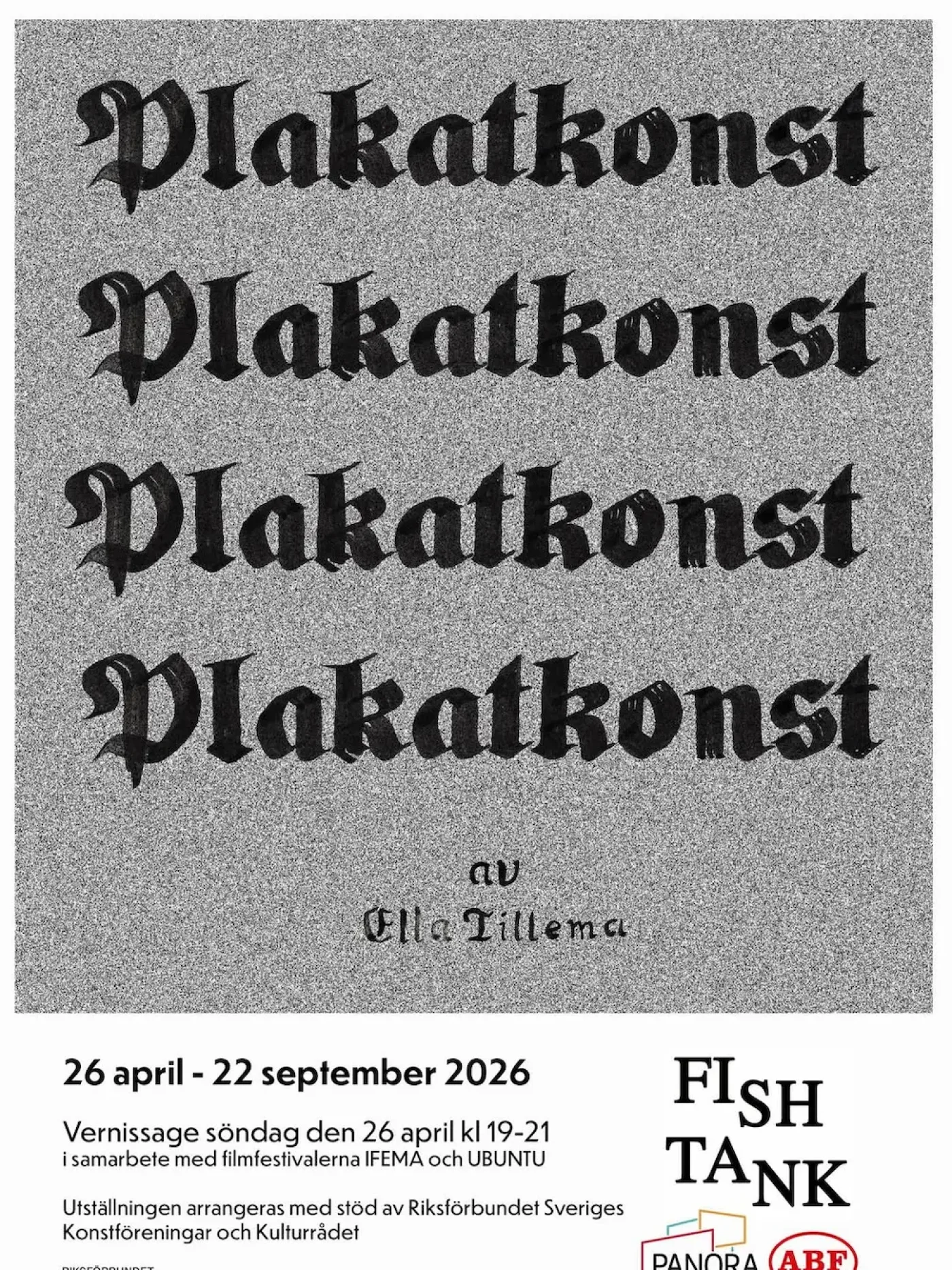 Plakatkonst