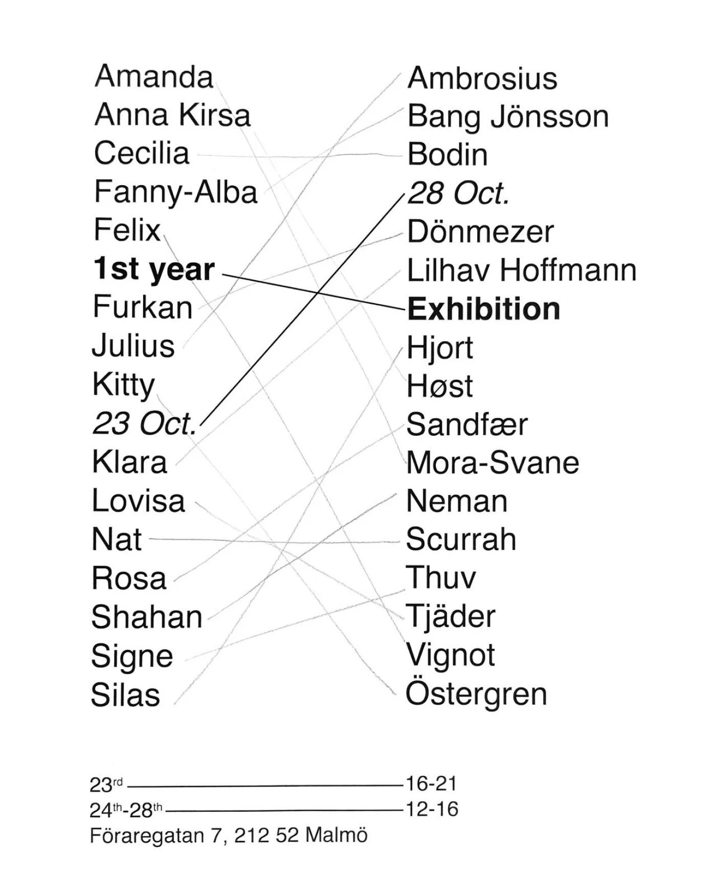 New Students Exhibition