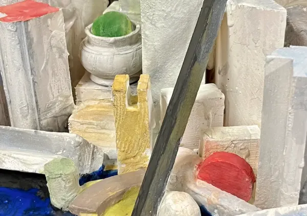 "Kuriosakabinett" och "Måleri"