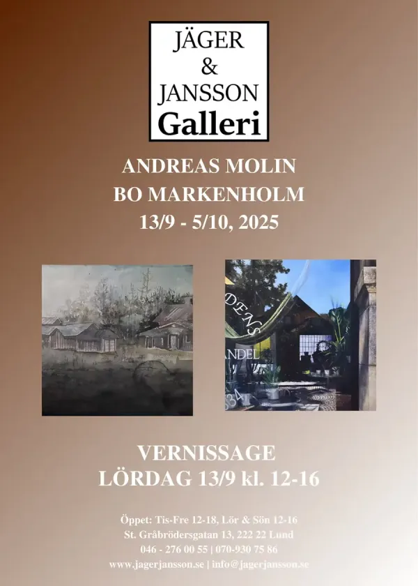 Andreas Molin och Bo Markenholm